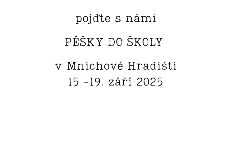 pěšky